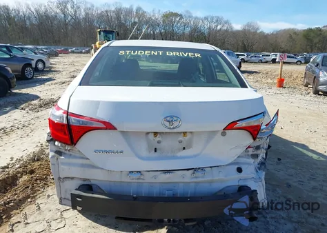 2016 Toyota Corolla L z USA, uszkodzony, nr VIN 2T1BURHE6GC735115